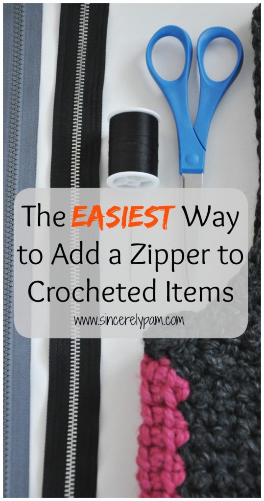 How to crochet a zipper? Easy, Fast, Beginner 🧶 Step by Step