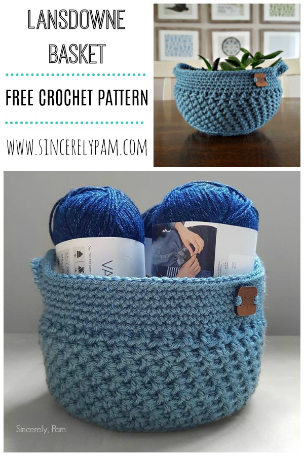 Lansdowne Basket Crochet Pattern Week 1