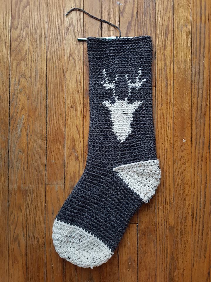 Reindeer Stocking Part 3