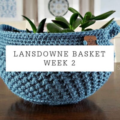 Lansdowne Basket Crochet Pattern Part 2