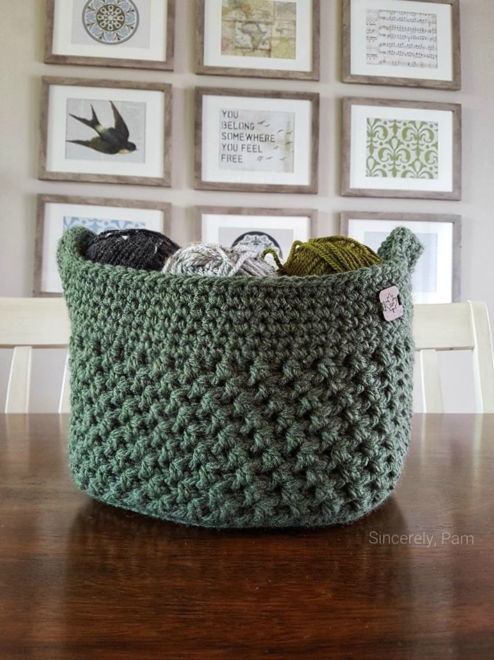 Lansdowne Basket Crochet Pattern