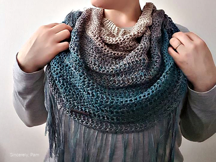 Charlottetown Cowl free Crochet pattern by Sincerely, Pam