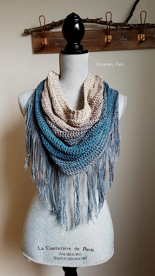 Charlottetown Cowl free Crochet pattern by Sincerely, Pam