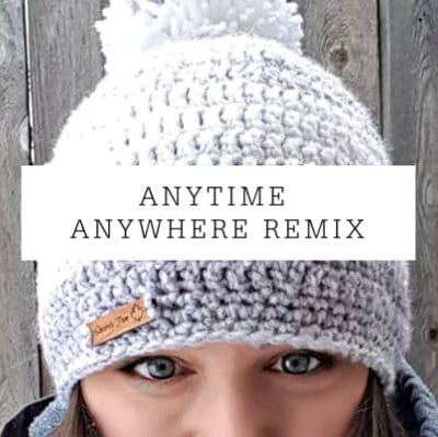 Anywhere Anytime Hat Remix | Free Pattern