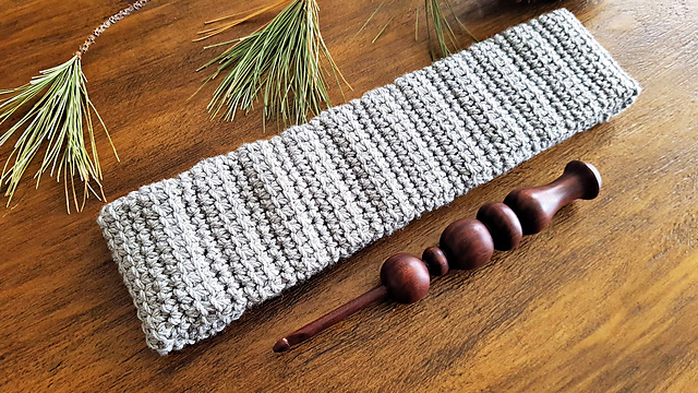 Alex Earwarmer crochet pattern by Sincerely Pam