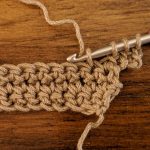 Linked Treble Crochet stitch tutorial by Sincerely Pam