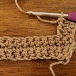 Linked Treble Crochet stitch tutorial by Sincerely Pam