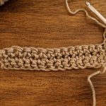 Linked Treble Crochet stitch tutorial by Sincerely Pam