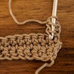 Linked Treble Crochet stitch tutorial by Sincerely Pam