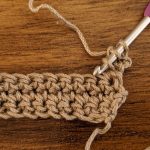 Linked Treble Crochet stitch tutorial by Sincerely Pam