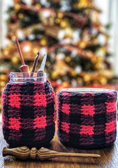 3 Festive Tea-Light Cozy Crochet Patterns (PDF) - Start Crochet