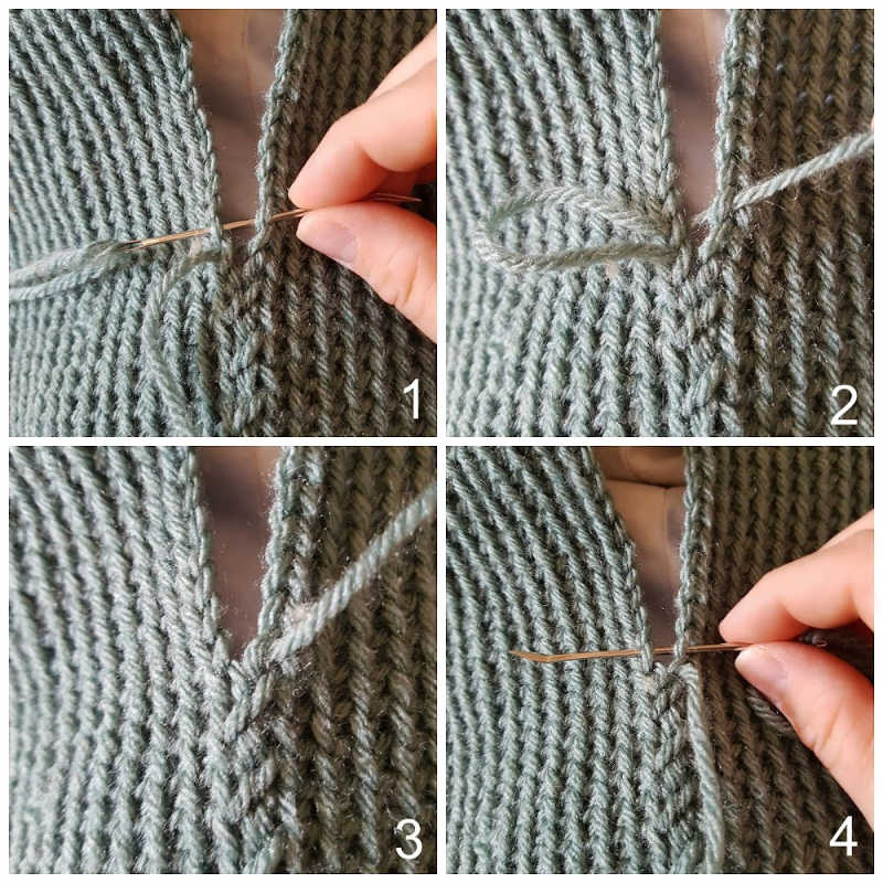 basting stitch photo tutorial