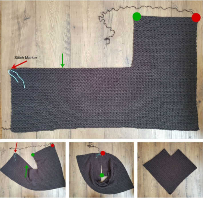 ragged falls poncho tutorial