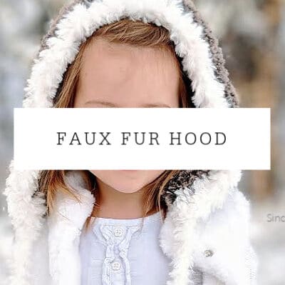 Faux Fur Hood Crochet Pattern