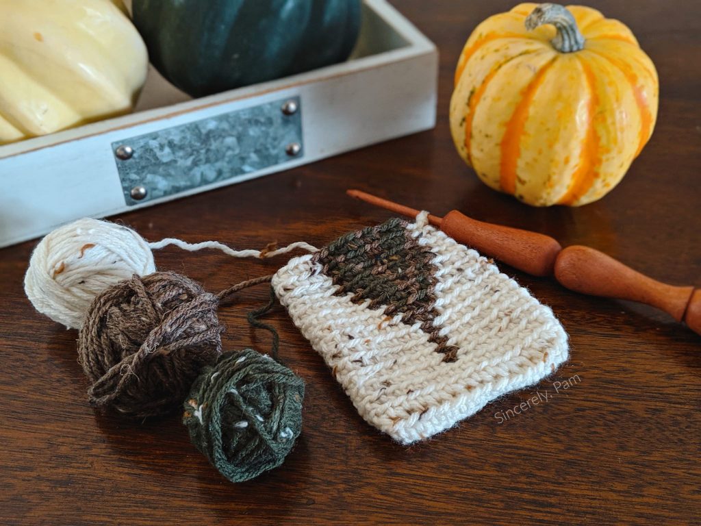 autumn leaf cutlery pouch by sincerely, pam