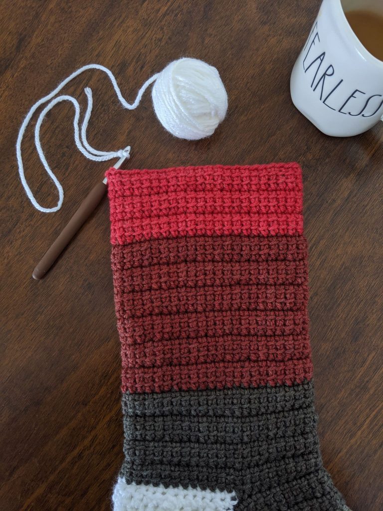 Alex Christmas Stocking wip