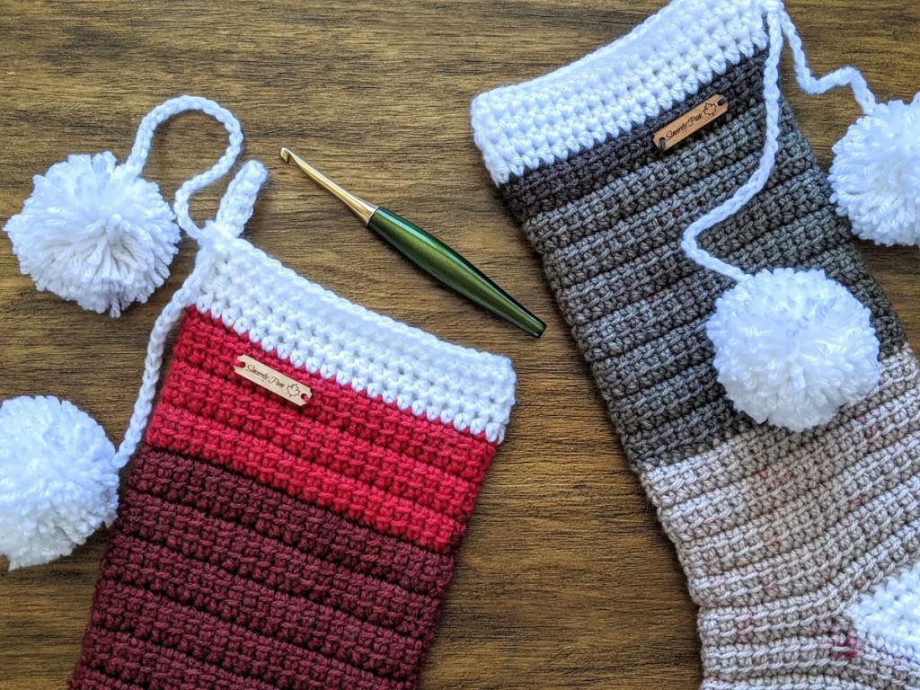 Alex Christmas Stocking free crochet pattern