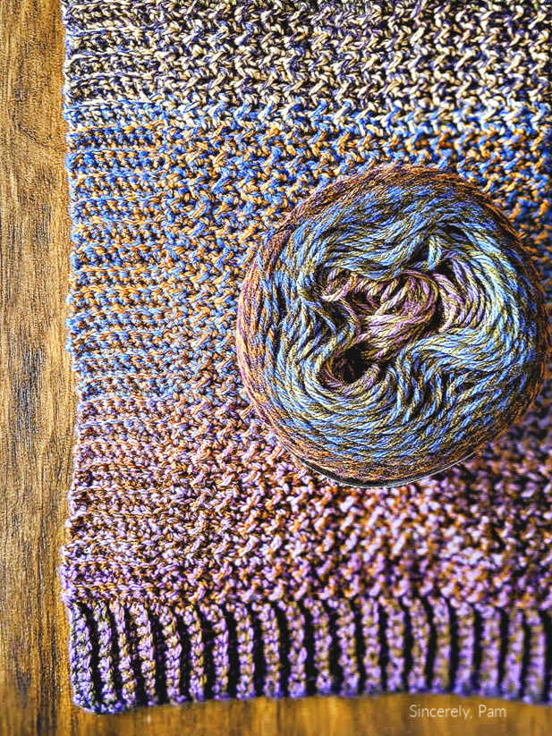 Lion Brand Mandala Tweed yarn review