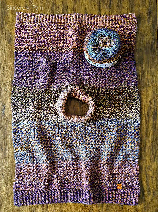 Lion Brand Mandala Tweed yarn review