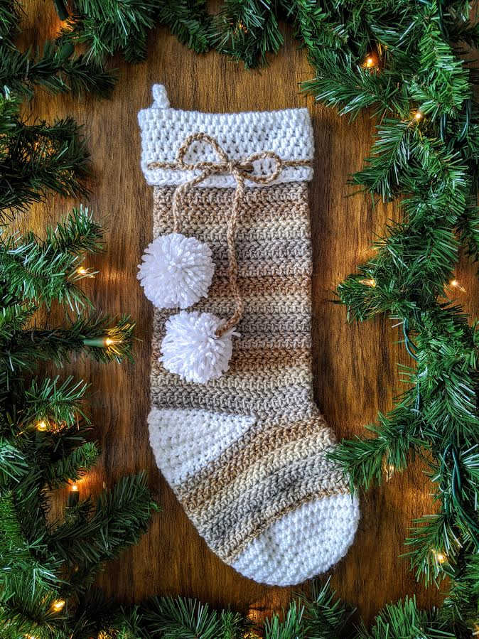 Steff Stocking crochet pattern by Sincerely Pam