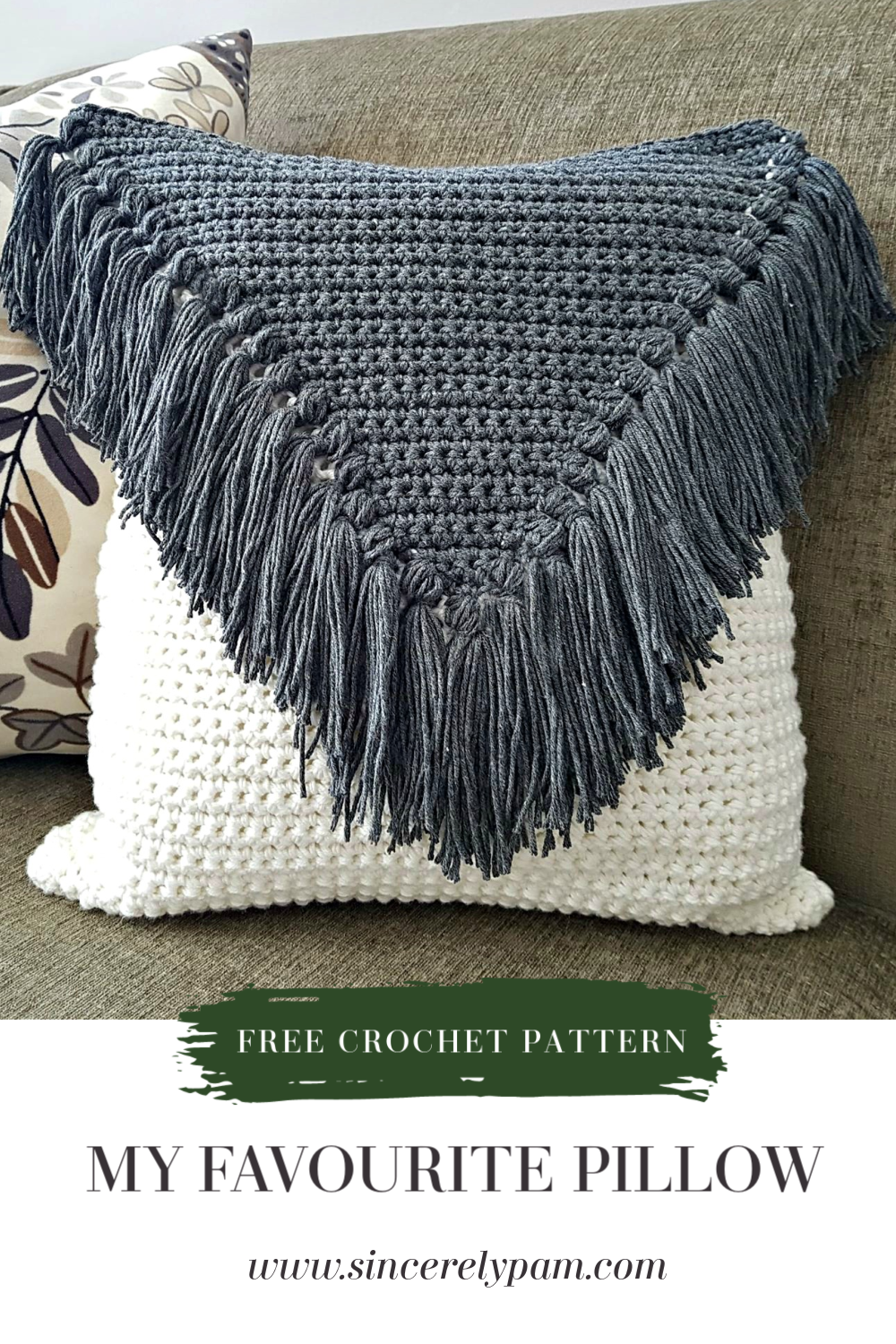 MY FAVOURITE PILLOW CROCHET PATTERN