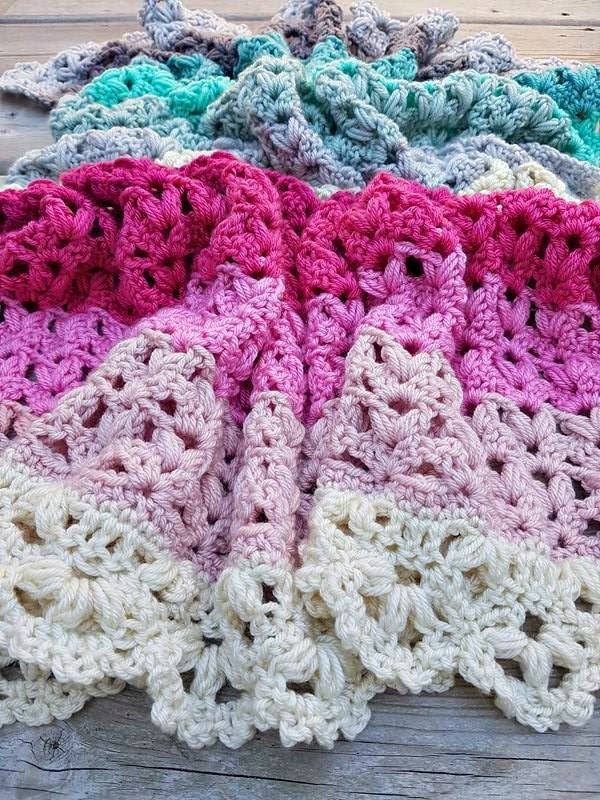 Victoria Afghan crochet pattern