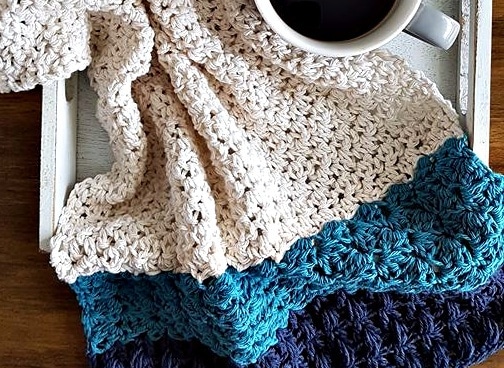 my favorite tea towel crochet pattern by sincerely pam