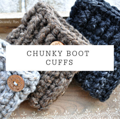 Chunky Boot Cuffs | Free Pattern