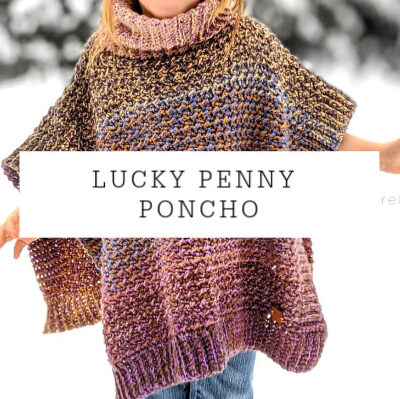 Lucky Penny Poncho Child Sizes| Free Crochet Pattern