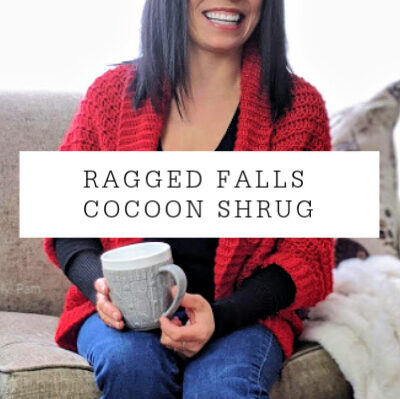 Ragged Falls Cocoon Shrug Ladies Sizes