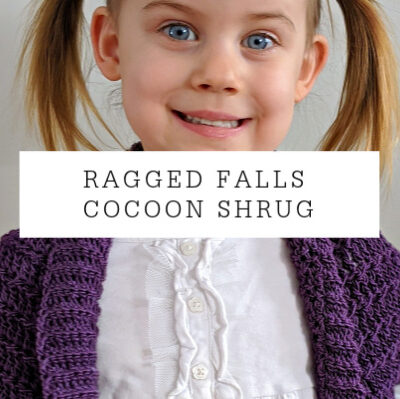 Ragged Falls Cocoon Shrug | Free Crochet Pattern