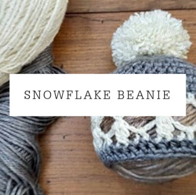 Snowflake Beanie | Free Pattern