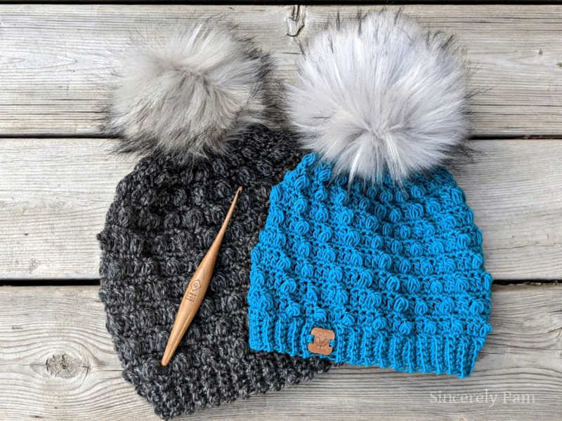 free elmview beanie crochet pattern by sincerely pam