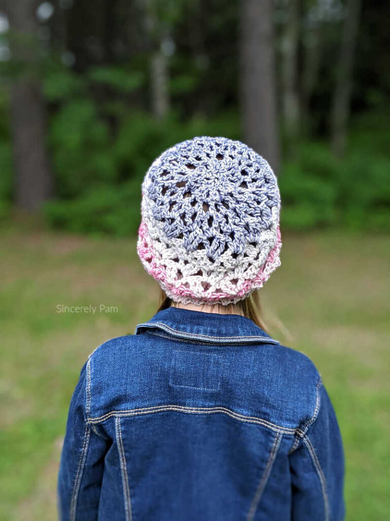 Marielle Slouch crochet pattern by Sincerely Pam