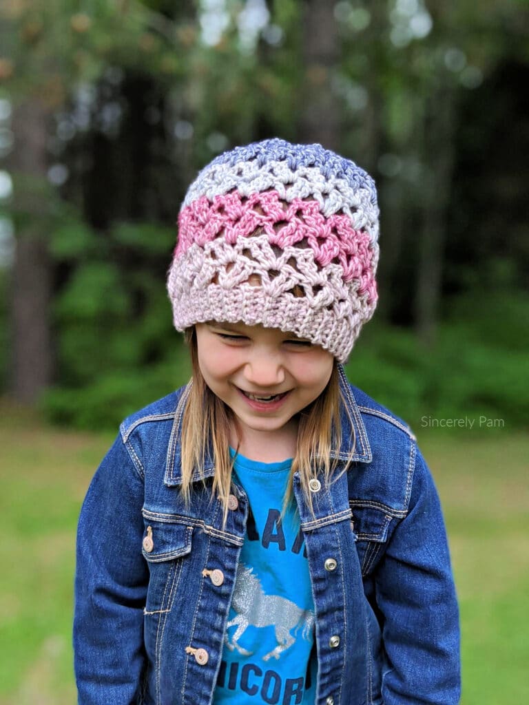 Marielle Slouch crochet pattern by Sincerely Pam