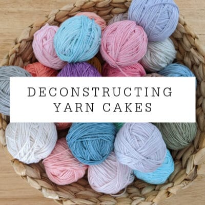 Deconstructing Self-Striping Yarn Cakes