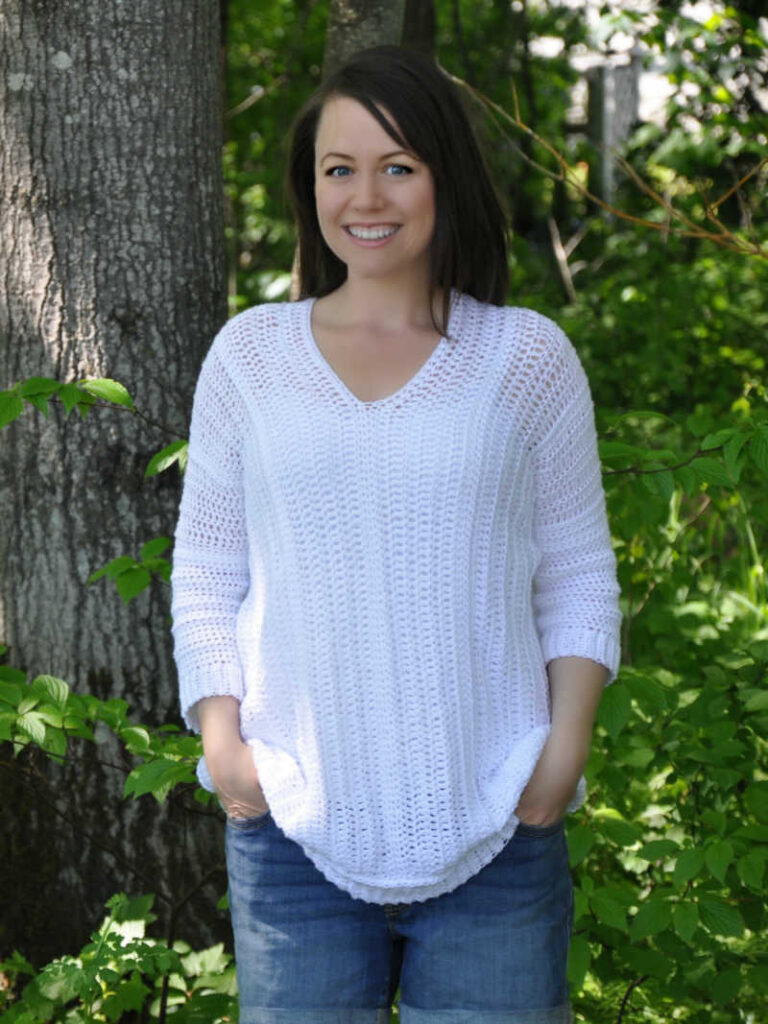 kari pullover crochet pattern by sincerley pam