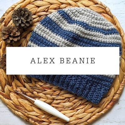 Alex Beanie Crochet Pattern