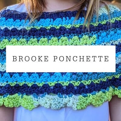 Brooke Poncho Crochet Pattern