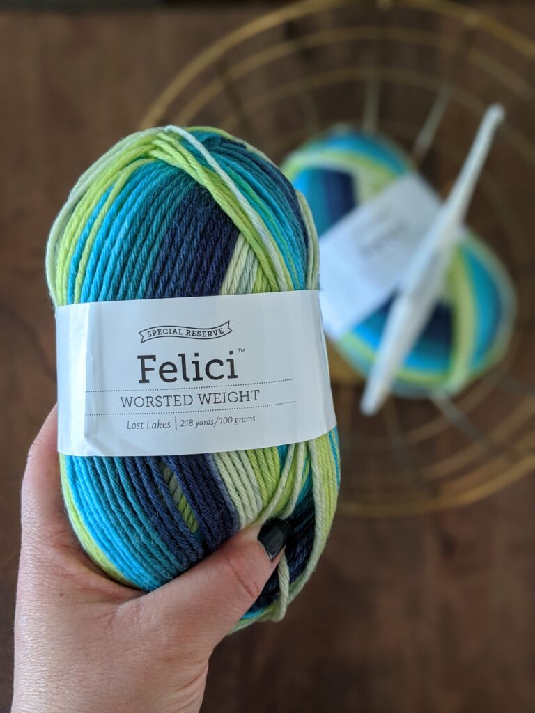 felici yarn from WeCrochet