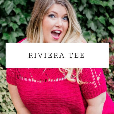 Riviera Tee Crochet Pattern for Crochet Foundry