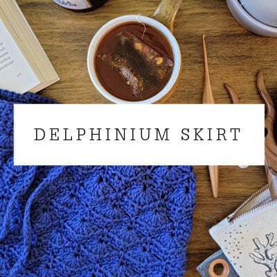 Delphinium Summer Crochet Skirt Pattern