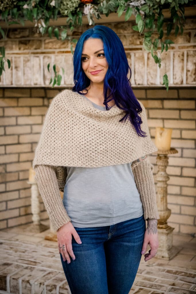 vienna convertible shrug crochet pattern